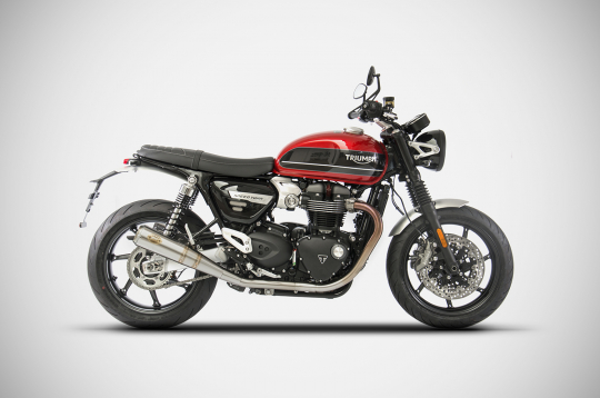 TRIUMPH SPEED TWIN 2018-2020 - N.2 SLIP-ONS